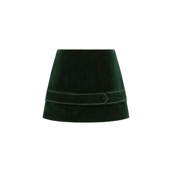 Alemais Johnny Skirt  Sustainable Skirts with Alémais print - Coveti Australian Designer
