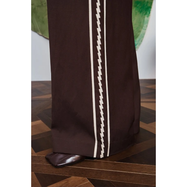Alemais Lori Pant  Sustainable Pants with Alémais print - Coveti Australian Designer
