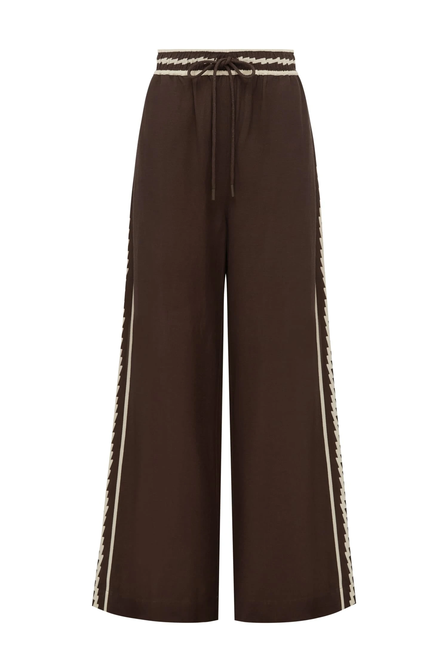 Lori Pant by Alemais - Pants Alemais Lori Pant Sustainable Pants with Alémais print - Coveti Australian Designer