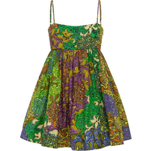 Alemais Marnie Mini Dress  Sustainable Dresses with Alémais print - Coveti Australian Designer