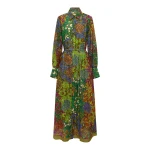 Marnie Shirtdress by Alemais - Dresses Alemais Marnie Shirtdress Sustainable Dresses with Alémais print - Coveti Australian Designer