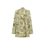 Alemais Whitney Blazer  Sustainable Jackets with Alémais print - Coveti Australian Designer