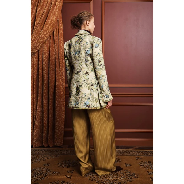 Alemais Whitney Blazer  Sustainable Jackets with Alémais print - Coveti Australian Designer