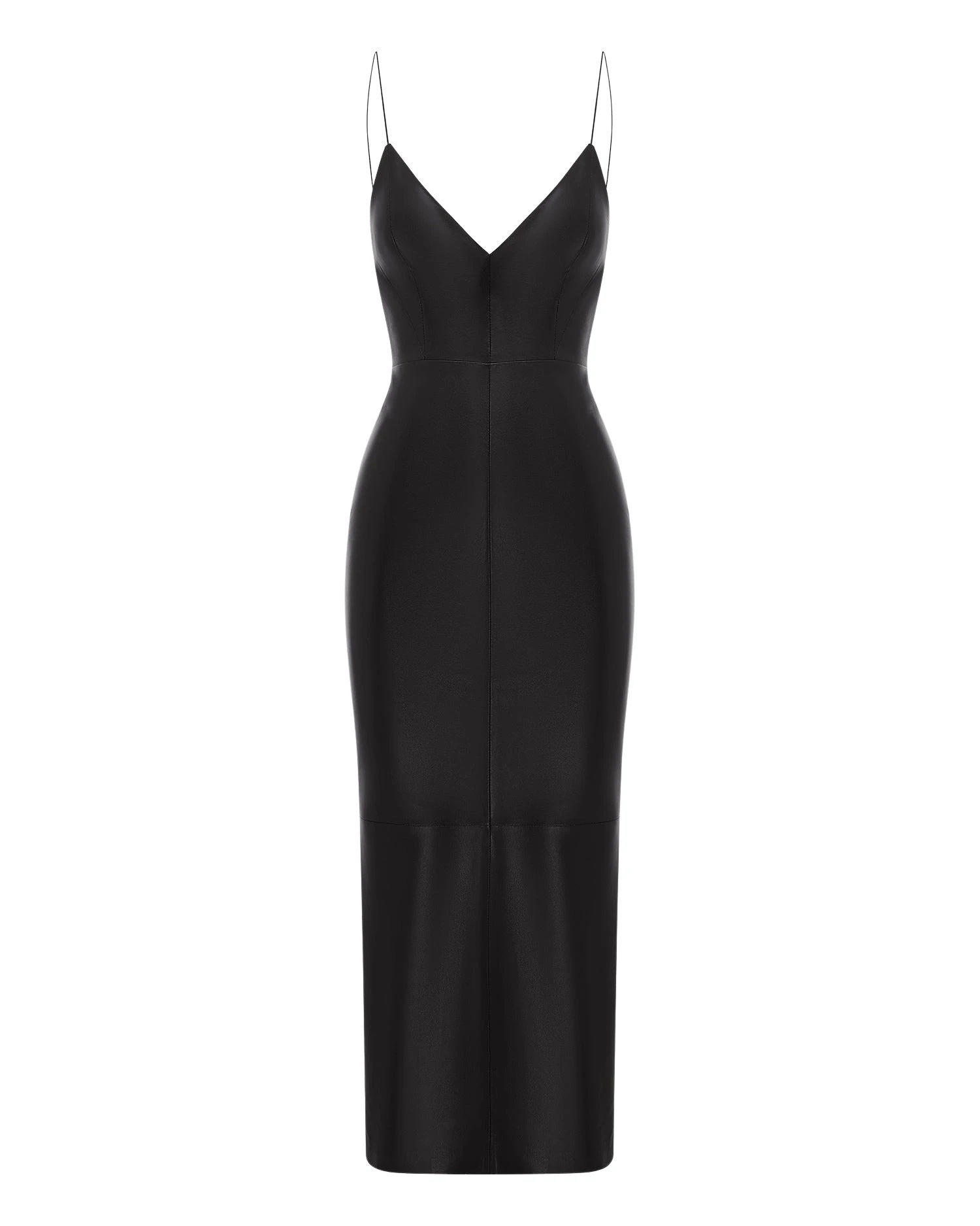 Alex-Perry-Bikini-Dress-in-Leather-Black54159_nobg alex perry leather midi dress