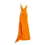 alex perry silk satin gown
