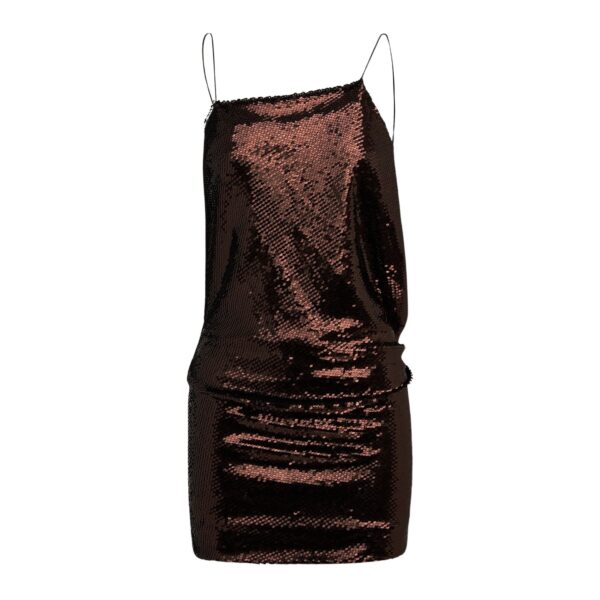 alex perry sequin mesh mini dress