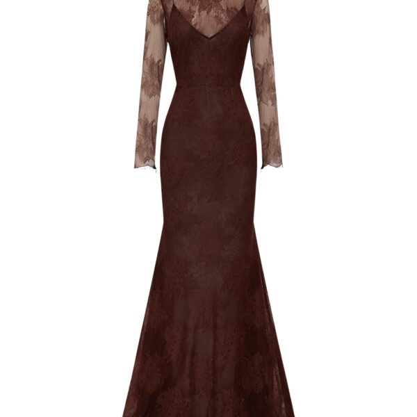 alex perry lace gown
