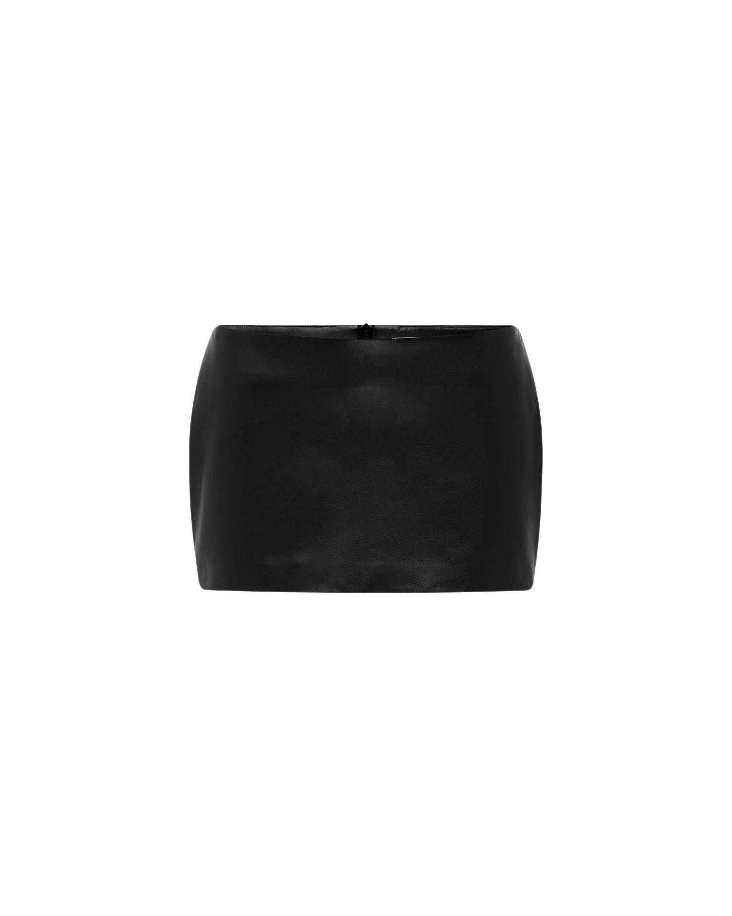 alex perry leather skirt