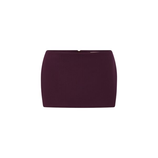alex perry wool suiting skirt