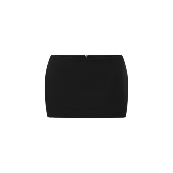 alex perry wool suiting skirt