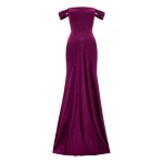 alex perry satin crepe gown