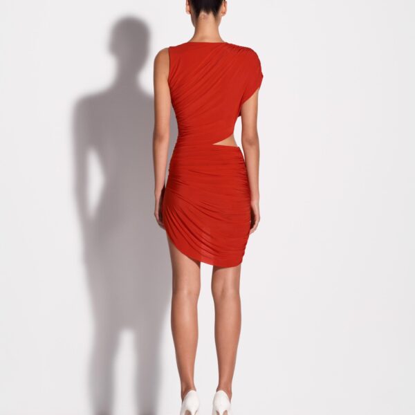 Sleeveless Twist Mini Dress