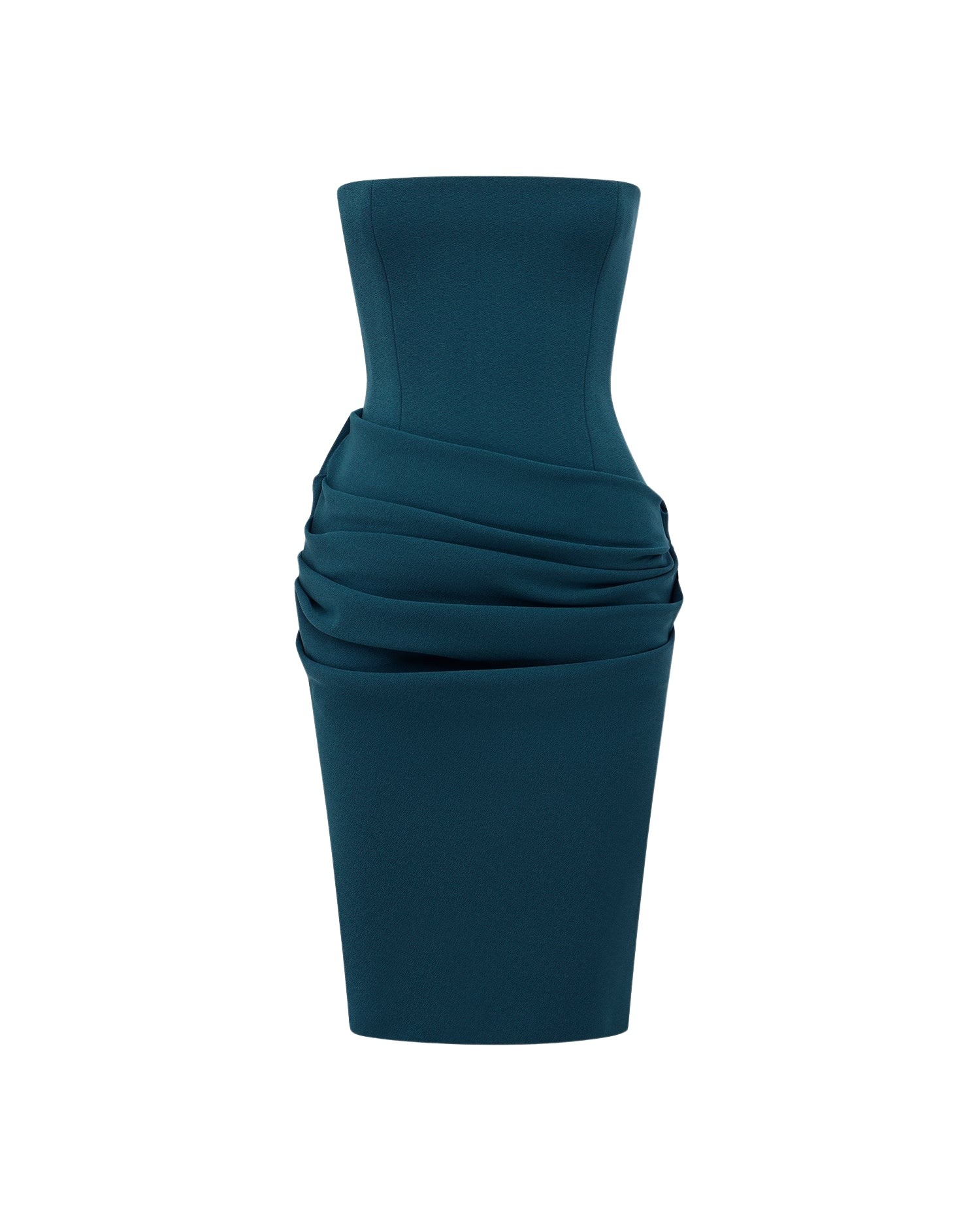 alex perry stretch crepe midi dress