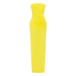 alex perry stretch mesh gown