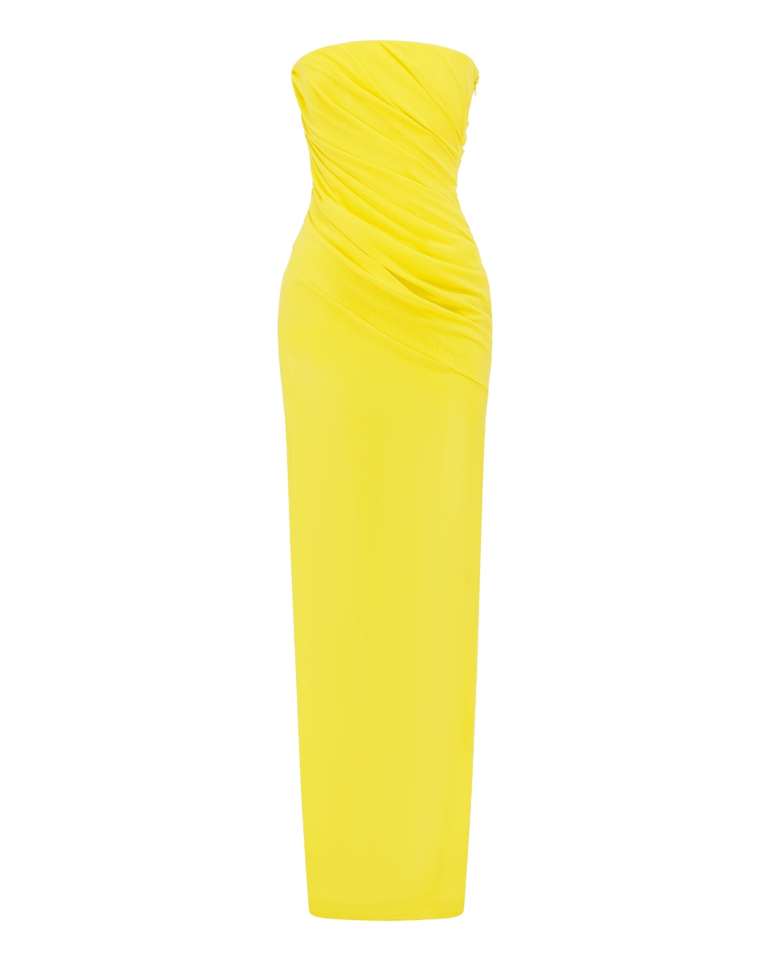 alex perry stretch mesh gown