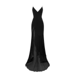 alex perry silk satin gown