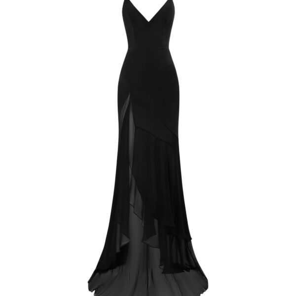 alex perry silk satin gown