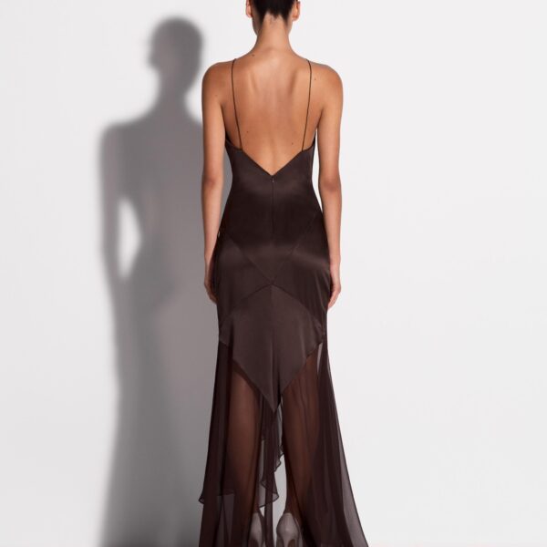 Tiered Halter Gown