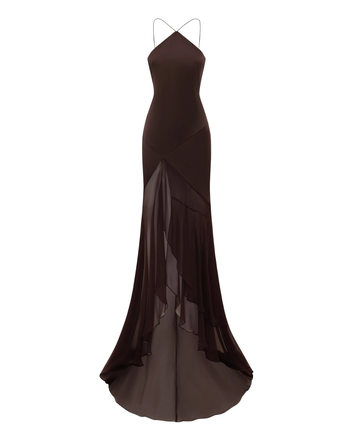 Alex-Perry-Tiered-Halter-Gown-in-Silk-Satin-Cacao87845_nobg alex perry silk satin gown