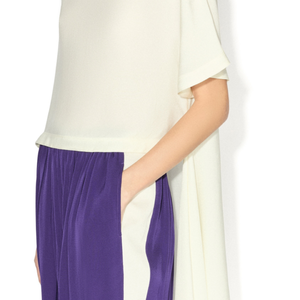 Alaïa Asymmetric Cady Top - ALAÏA Tops - Laser Cut Luxury - Shop at Coveti
