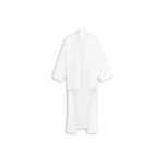Alaïa Asymmetric Poplin Coat - ALAÏA Coats - Laser Cut Luxury - Shop at Coveti