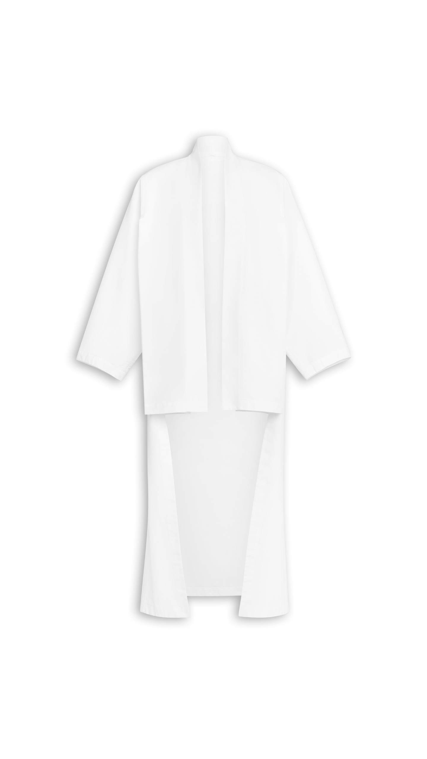 Alaïa Asymmetric Poplin Coat - ALAÏA Coats - Laser Cut Luxury - Shop at Coveti Alaïa Asymmetric Poplin Coat - ALAÏA Coats - Laser Cut Luxury - Shop at Coveti