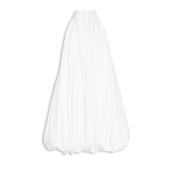 Alaïa Balloon Poplin Dress - ALAÏA Dresses - Laser Cut Luxury - Shop at Coveti