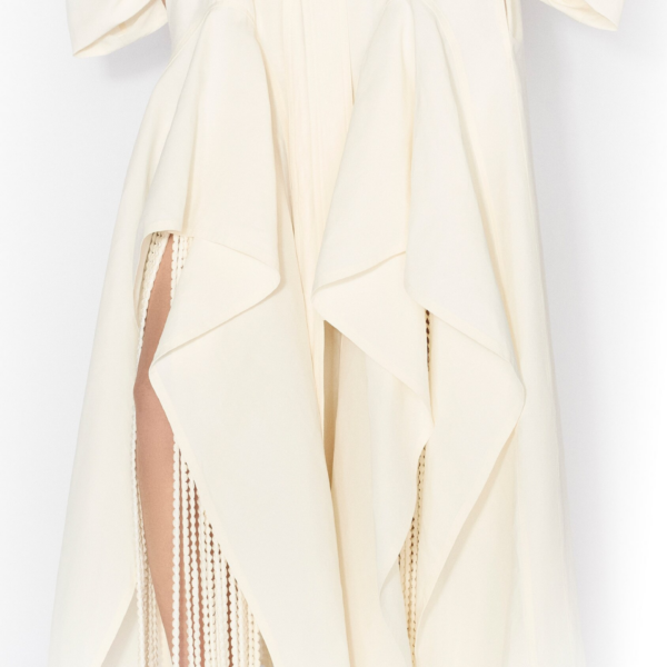 Alaïa Beaded Knit Pants - ALAÏA Pants - Laser Cut Luxury - Shop at Coveti