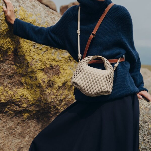 Polène Béri in Onda Ecru Béri in Onda Ecru - Shoulder & Crossbody Bags - Parisian Luxury Leather Bag at Coveti