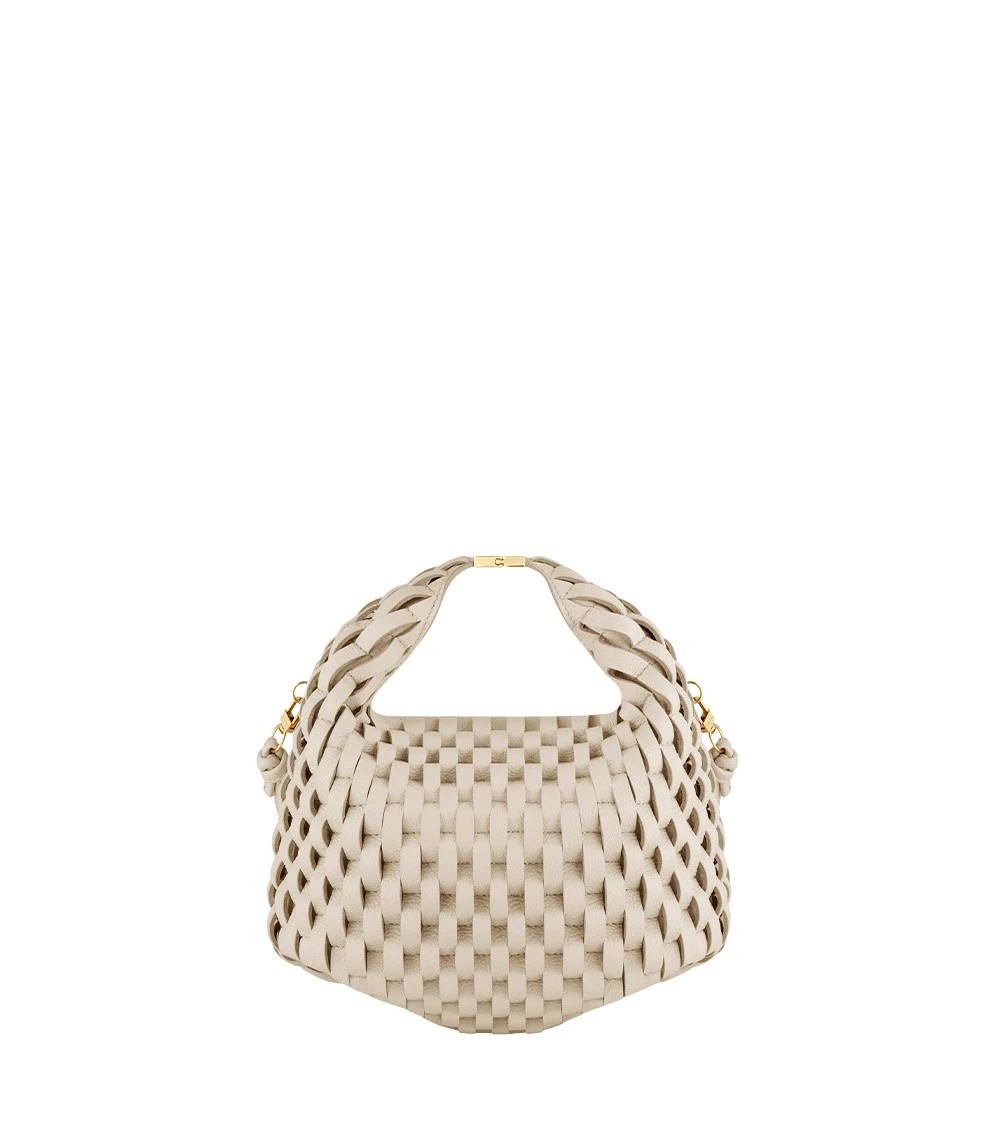 Beige-Beri-in-Onda-Ecru-collection-coveti61745_nobg Polène Béri in Onda Ecru Béri in Onda Ecru - Shoulder & Crossbody Bags - Parisian Luxury Leather Bag at Coveti