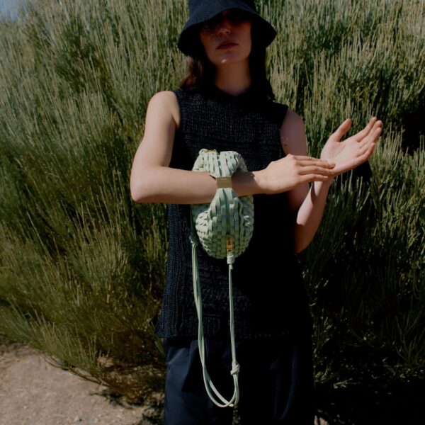 Polène Béri in Onda Fresh Almond Béri in Onda Fresh Almond - Shoulder & Crossbody Bags - Parisian Luxury Leather Bag at Coveti