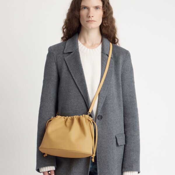 Strathberry Charlotte Midi Drawstring bucket bag