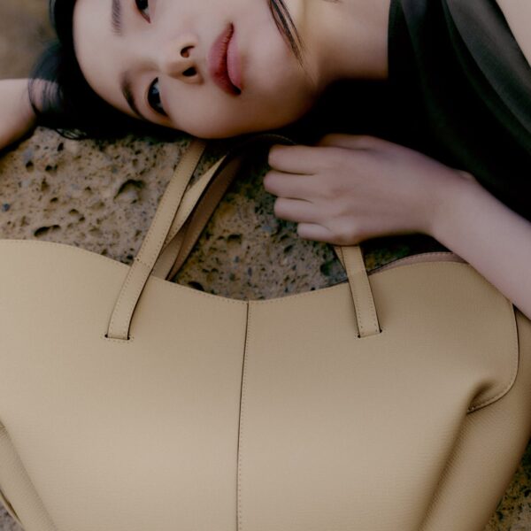 Polène Cyme Mini in Sand Cyme Mini in Sand - Mini Bags - Parisian Luxury Leather Bag at Coveti