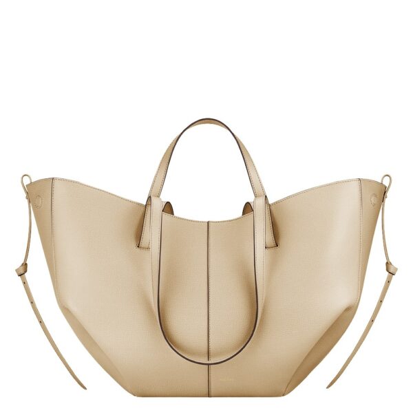 Polène Cyme in Sand Cyme in Sand - Totes & Top-Handle Bags - Parisian Luxury Leather Bag at Coveti