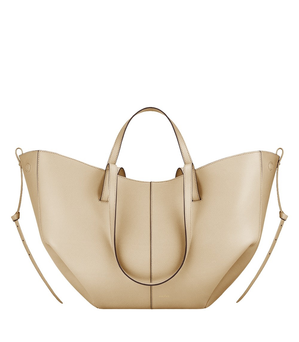 Polène Cyme in Sand Cyme in Sand - Totes & Top-Handle Bags - Parisian Luxury Leather Bag at Coveti