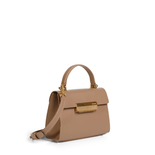 Ateliers Auguste Mini Capucine in Taupe bag