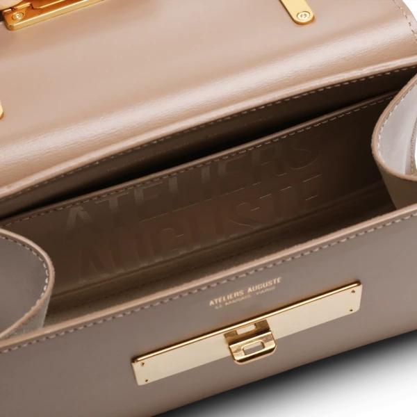 Ateliers Auguste Mini Capucine in Taupe bag
