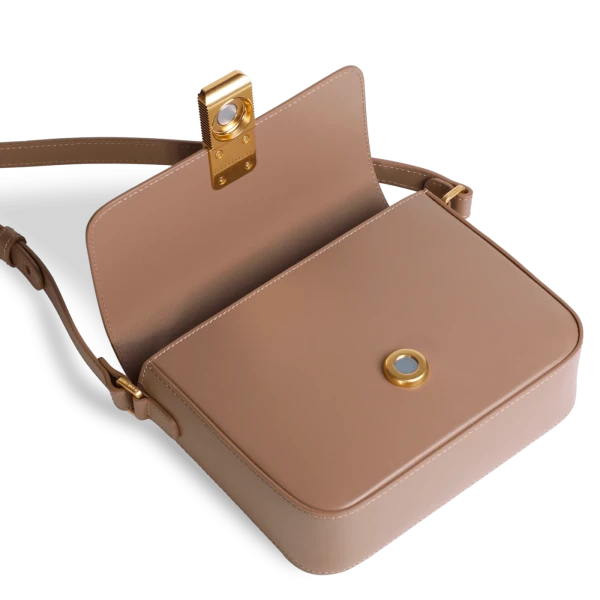 Ateliers Auguste Mini Monceau in Taupe bag