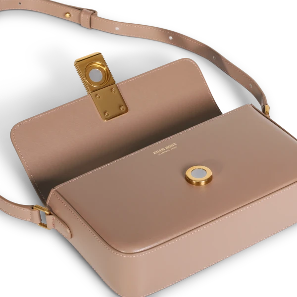 Ateliers Auguste Monceau Baguette in Taupe bag