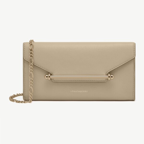 Strathberry Multrees Chain Wallet clutch bag