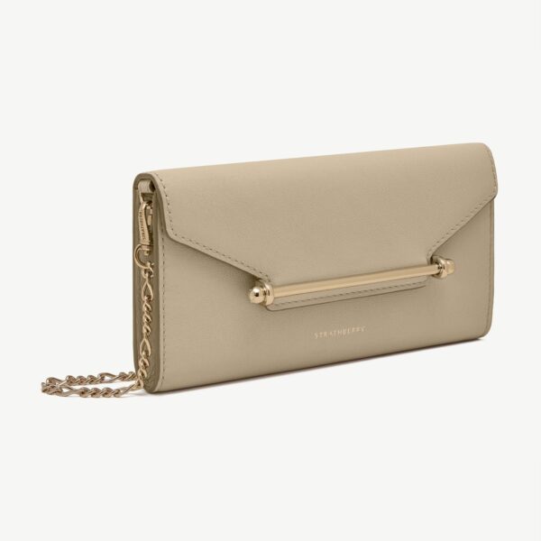 Strathberry Multrees Chain Wallet clutch bag