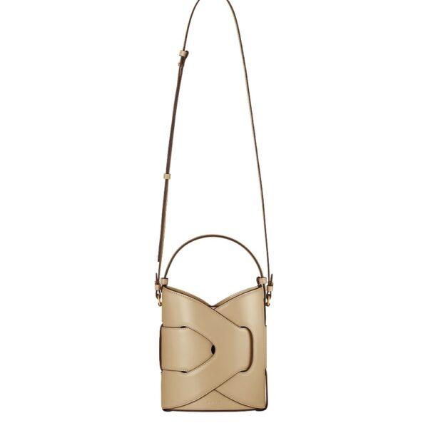 Polène Nodde Seau in Sand Nodde Seau in Sand - Bucket Bags - Parisian Luxury Leather Bag at Coveti