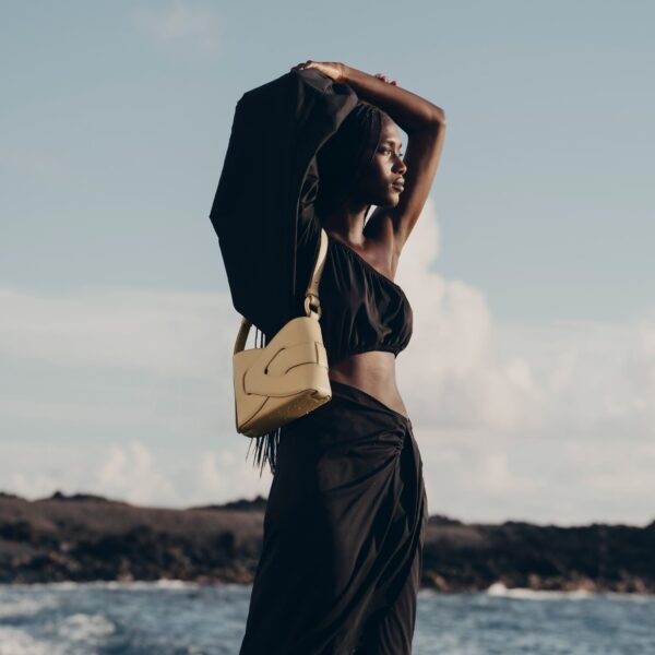 Polène Nodde in Oat Nodde in Oat - Shoulder & Crossbody Bags - Parisian Luxury Leather Bag at Coveti