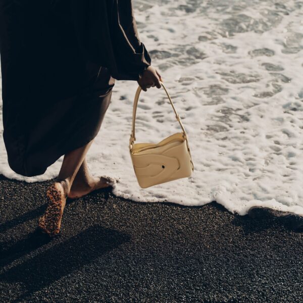 Polène Nodde in Oat Nodde in Oat - Shoulder & Crossbody Bags - Parisian Luxury Leather Bag at Coveti