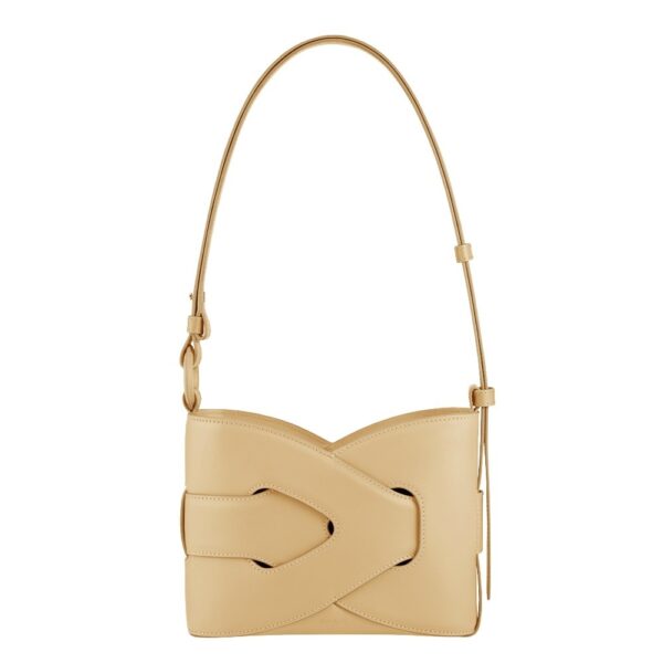 Polène Nodde in Oat Nodde in Oat - Shoulder & Crossbody Bags - Parisian Luxury Leather Bag at Coveti