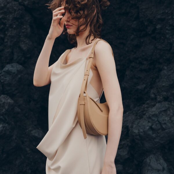 Polène Numéro Dix in Beige Numéro Dix in Beige - Shoulder & Crossbody Bags - Parisian Luxury Leather Bag at Coveti