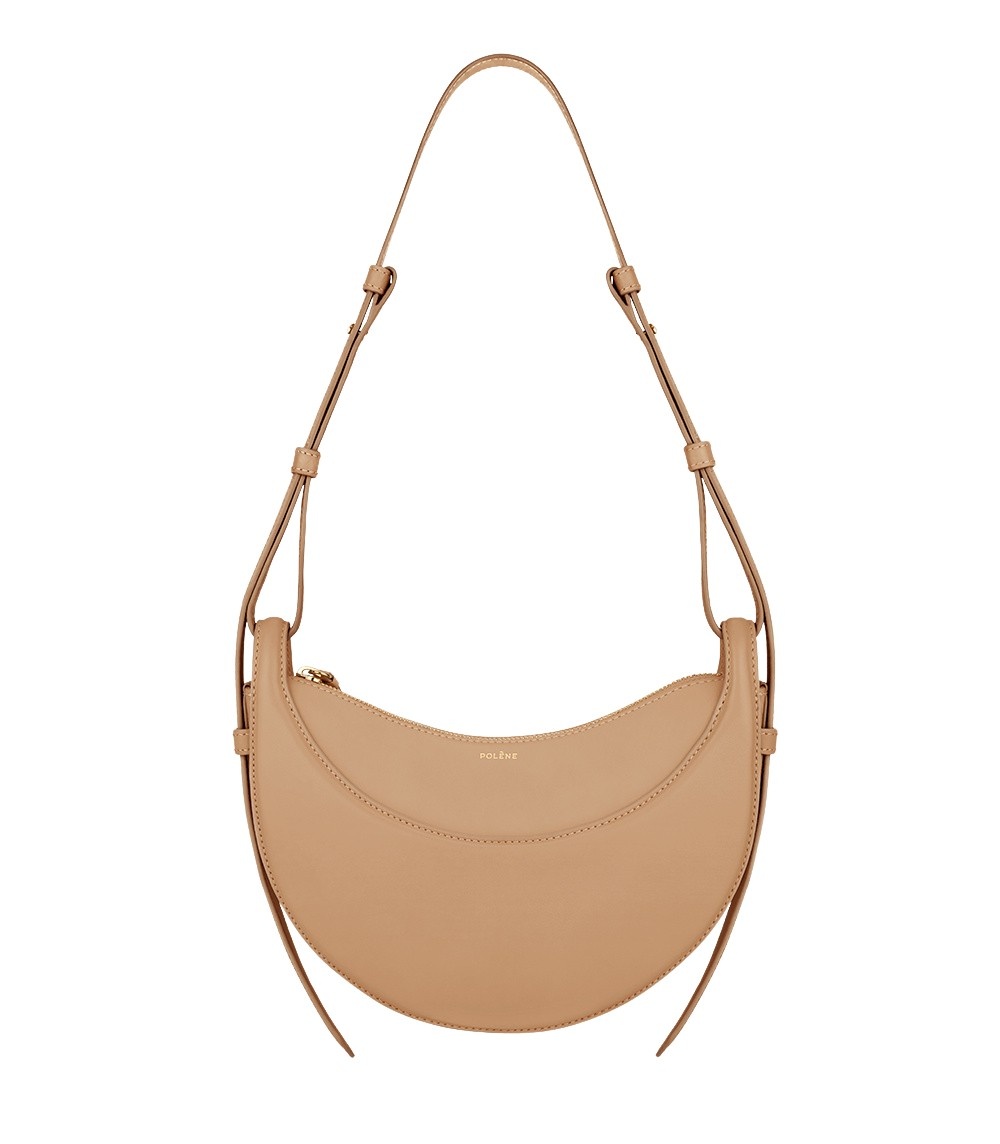 Polène Numéro Dix in Beige Numéro Dix in Beige - Shoulder & Crossbody Bags - Parisian Luxury Leather Bag at Coveti