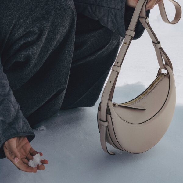 Polène Numéro Dix in Mist Numéro Dix in Mist - Shoulder & Crossbody Bags - Parisian Luxury Leather Bag at Coveti