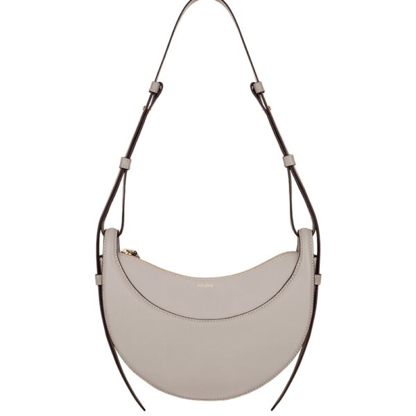 Polène Numéro Dix in Mist Numéro Dix in Mist - Shoulder & Crossbody Bags - Parisian Luxury Leather Bag at Coveti