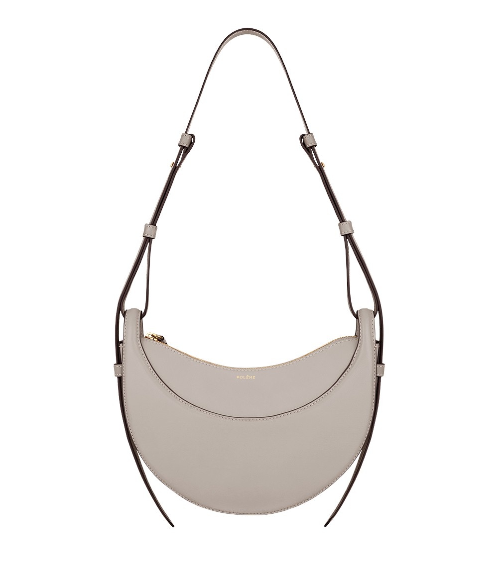 Polène Numéro Dix in Mist Numéro Dix in Mist - Shoulder & Crossbody Bags - Parisian Luxury Leather Bag at Coveti